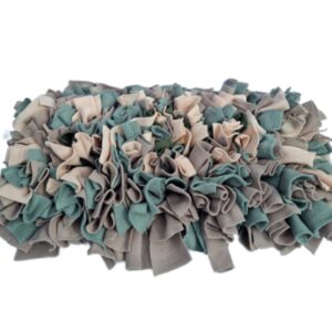 Snuffelkleed XXL  groen grijs beige